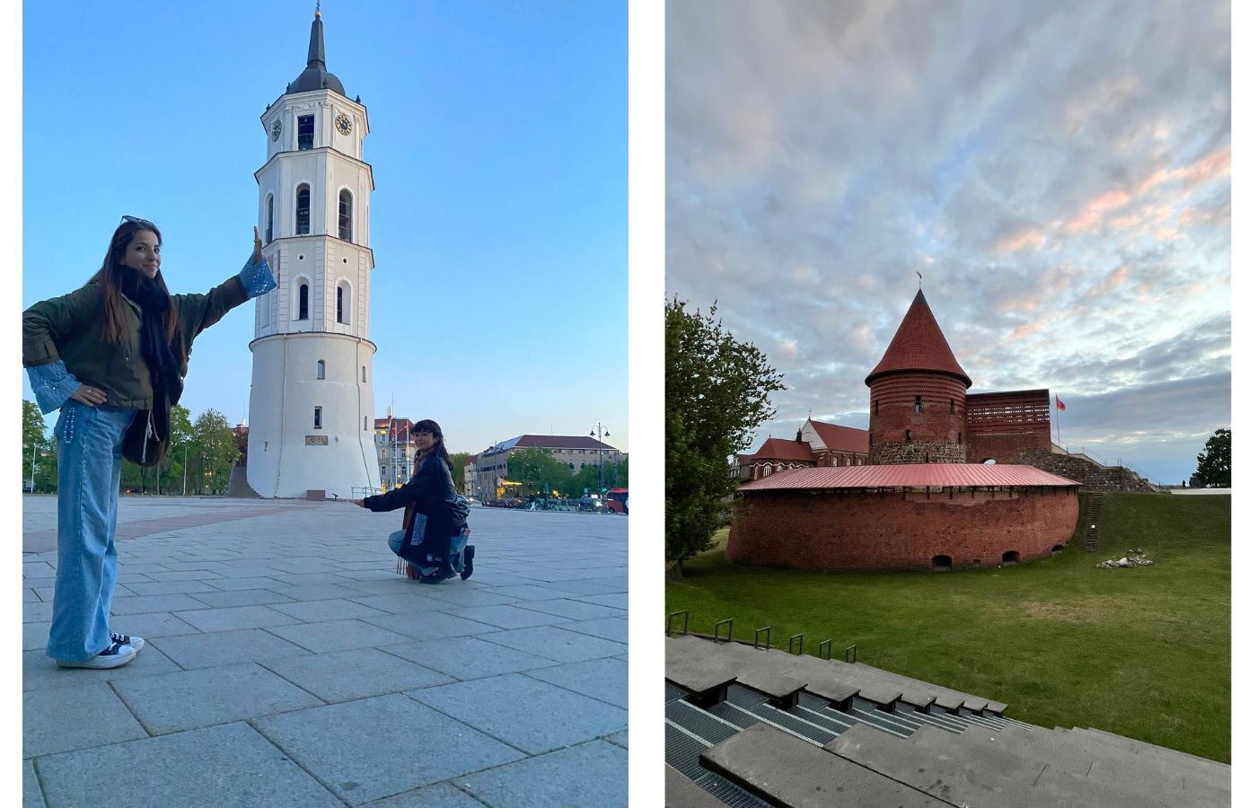 erasmus student roman in vilnius